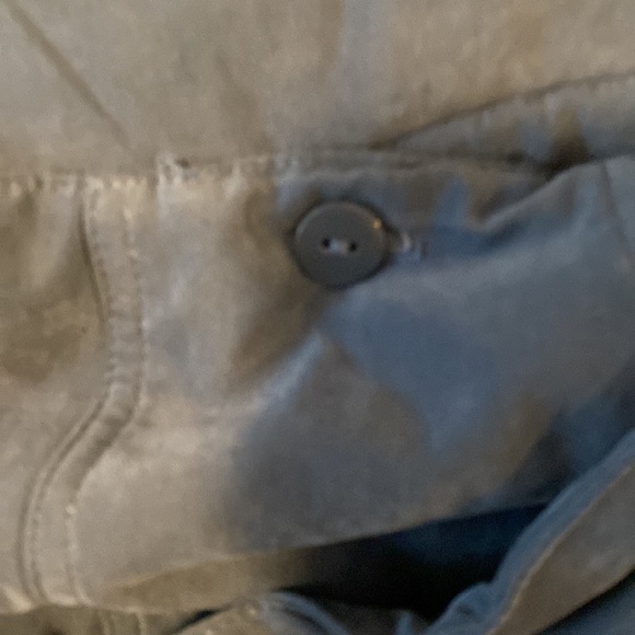 Mackintosh blue coat with removable hood. Size large. - Picture 9 of 13